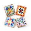 Mosaic Mesh Tile Backing HAOPENGYOU 12x12 Inch 24 Pack Strong Adhesive-7