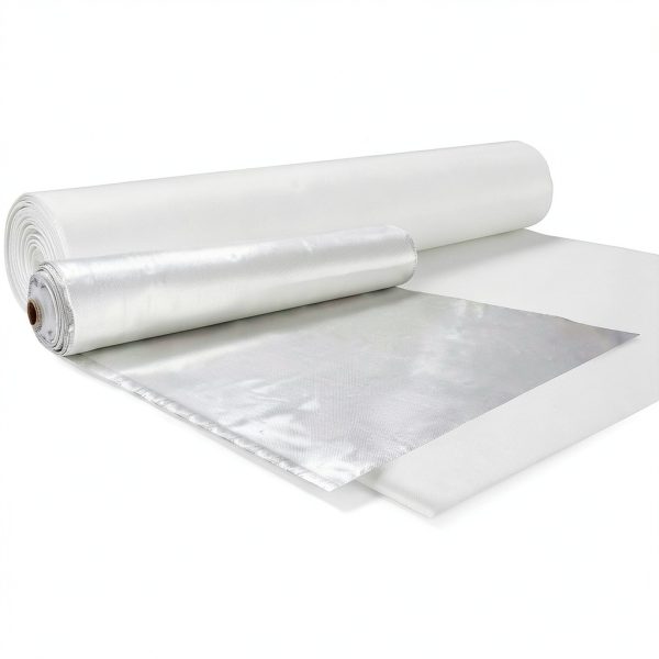 Simond Store 6oz Fiberglass Cloth 50 Inch x 30 ft White Sheet-2