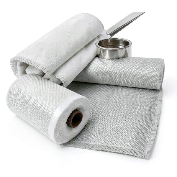 Simond Store 6oz Fiberglass Cloth 50 Inch x 30 ft White Sheet-4