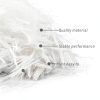 Fabbay 4 Pack 8.8 LB Fiberglass for Concrete Cement Fiber Additive, Mortar Anti Seepage Reinforcement Glass Chopped Strand for Garden Wall Build Anti Cracking White Concrete Mix, 3/4, 19 mm (8.8 lb)-2