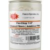 1/4" Chopped Strand Mat Fiberglass Fibers Quart-0