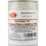 1/4" Chopped Strand Mat Fiberglass Fibers Quart-0