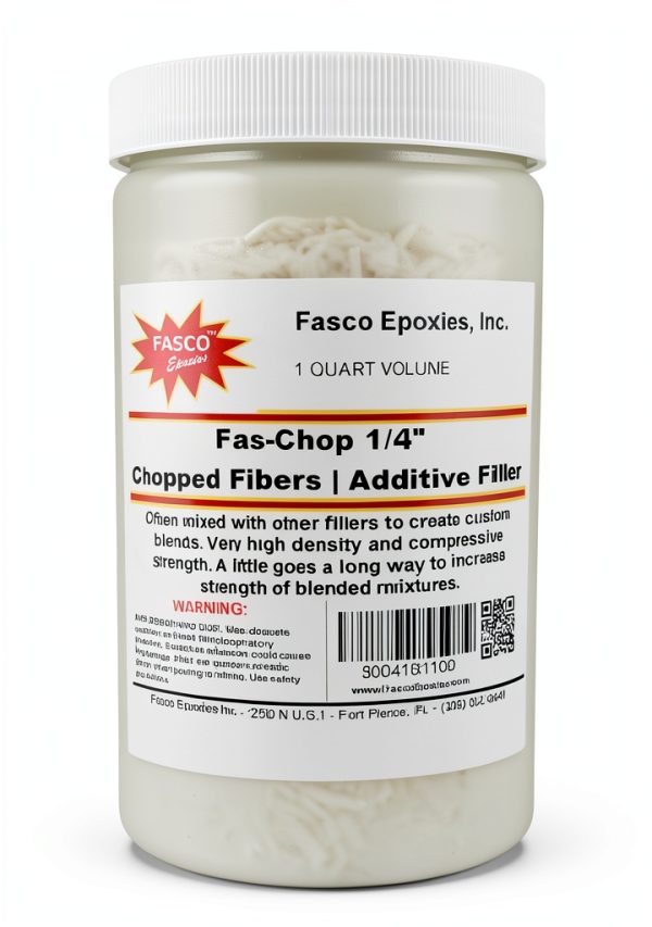 1/4" Chopped Strand Mat Fiberglass Fibers Quart-0