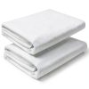 2 Pack 6 oz Fiberglass Cloth, 12 Feet x 50 Inches Woven E-Glass Plain Weave Fabric for Boat, Auto, Rc Plane, Surfboard, Tub, Pool Repair, White-0