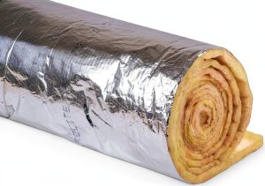 Duct Insulation 1-1/2in x 48in x 25ft by Johns Manville Fiberglass-0