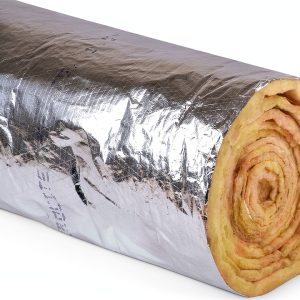 Duct Insulation 1-1/2in x 48in x 25ft by Johns Manville Fiberglass-0
